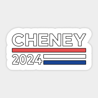 Liz Cheney for President - CHENEY 2024 Sticker